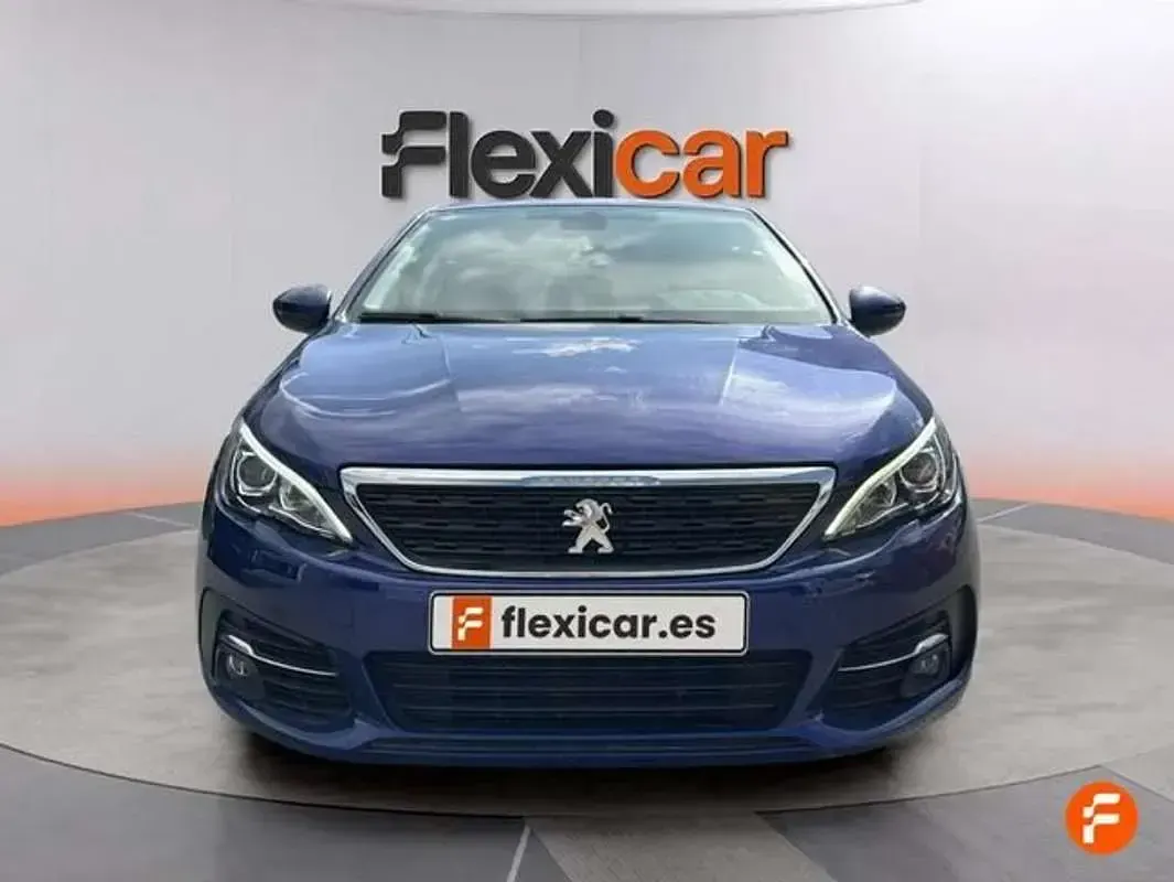 Usado Peugeot 308 Style 110 CV (80 kW) 2020 Azul Berlina