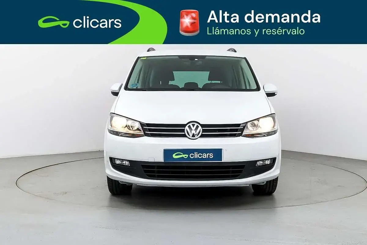 Begagnad VW Sharan Edition 150 HK (110 kW) 2018 Vit Minibuss
