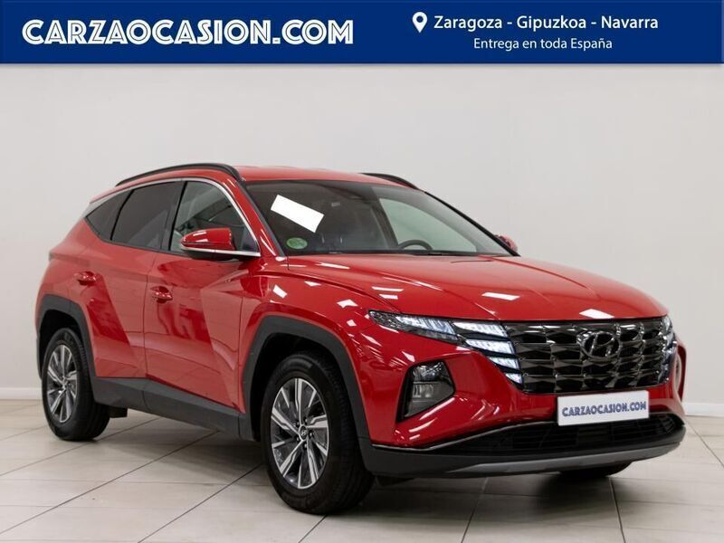 Rojo Usado 2021 Hyundai Tucson SUV | 20.900 € (Precio justo) - Imagen 1/4