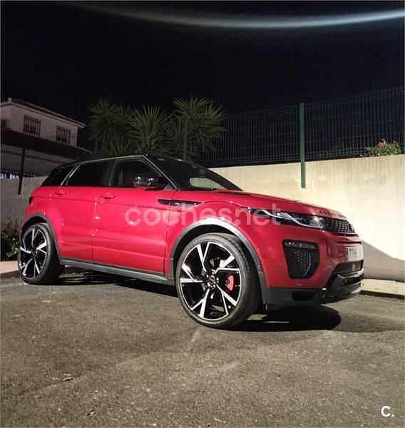 Rojo Usado 2017 Land Rover Range Rover evoque SE SUV | 23.000 € (Caro) - Imagen 1/4