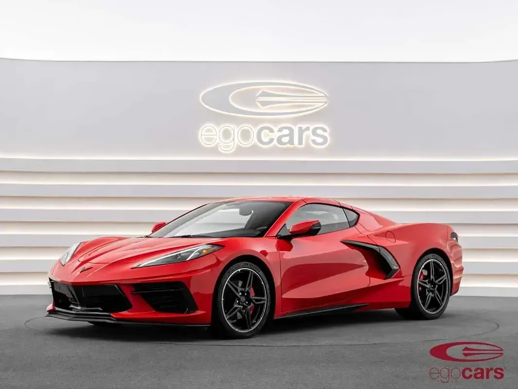 Usado Chevrolet Corvette 2021 Rojo Descapotable