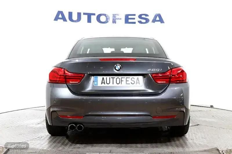 Usado BMW 420 M Sport 184 CV (135 kW) 2017 Gris Descapotable