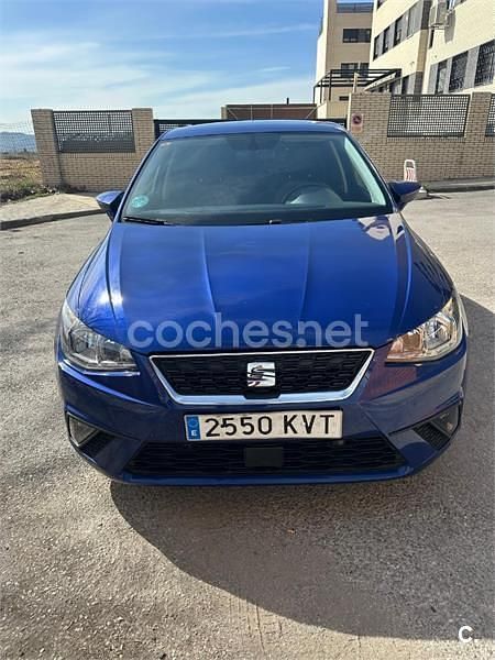 Brugt Seat Ibiza Style 115 HK (84 kW) 2019 Blå Hatchback