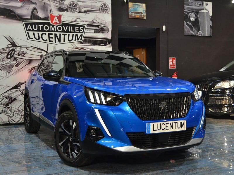 Usado Peugeot 2008 GT 130 CV (95 kW) 2022 Azul SUV