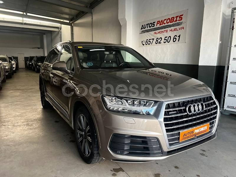 Beige Usado 2015 Audi Q7 Sport SUV | 26.990 € (Un poco caro) - Imagen 1/4
