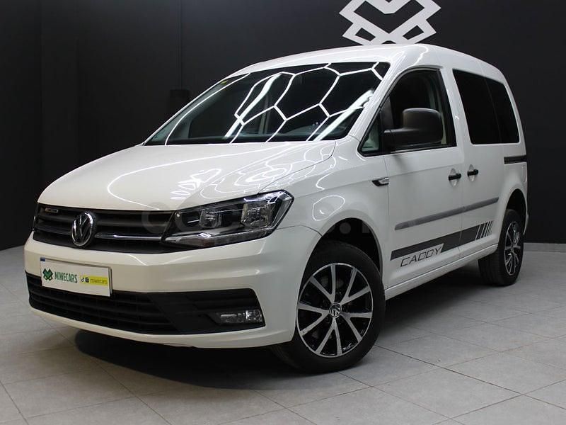 Usado VW Caddy 122 CV (89 kW) 2019 Blanco Monovolumen