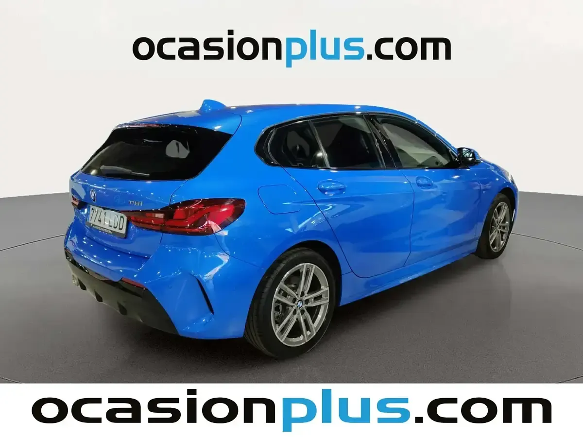 Usado BMW 118 140 CV (102 kW) 2019 Azul Berlina