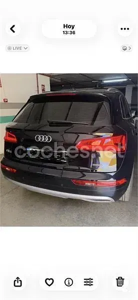 Usado Audi Q5 190 CV (139 kW) 2019 Negro SUV
