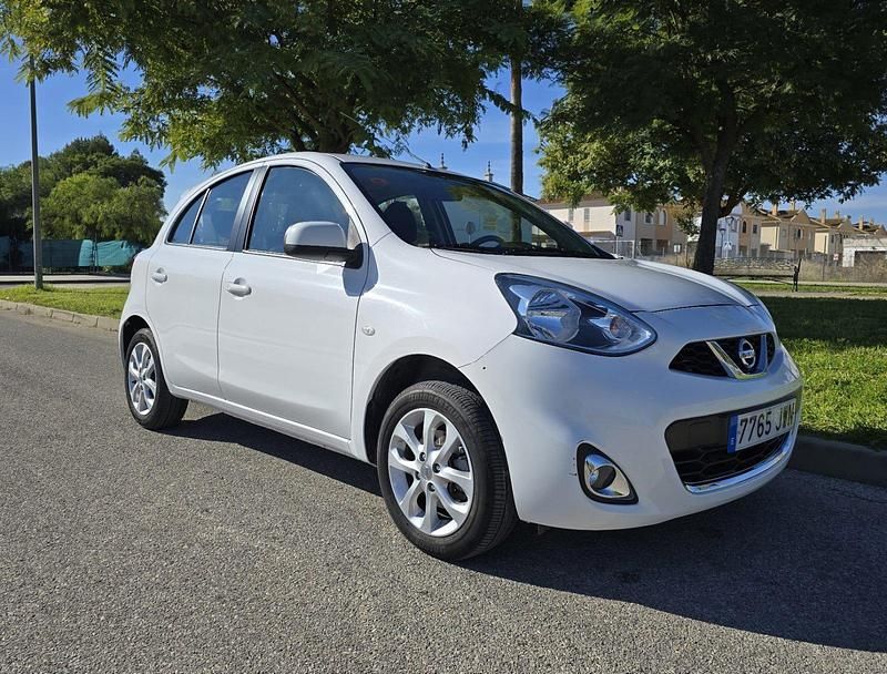 Usado Nissan Micra Acenta 80 CV (58 kW) 2017 Blanco Utilitario