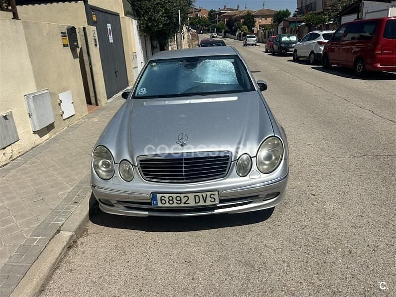 Gris / plata Usado 2006 Mercedes E280 Avantgarde Berlina | 5500 € (Precio justo) - Imagen 1/4