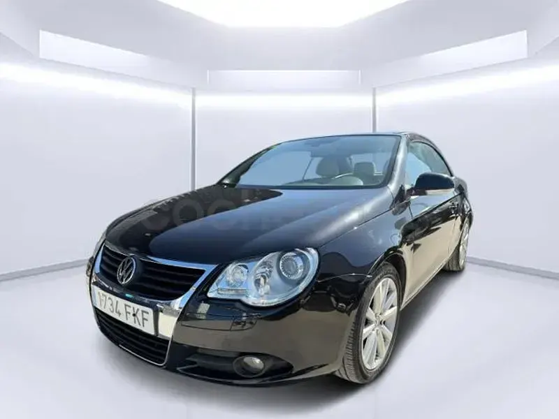 Usado VW Eos 140 CV (102 kW) 2006 Negro Descapotable