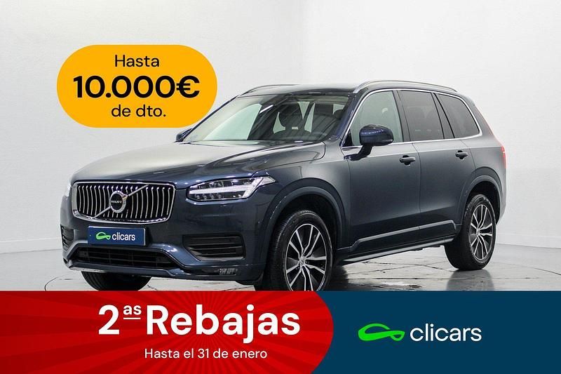 Azul Usado 2021 Volvo XC90 Momentum SUV | 44.990 € (Un poco caro) - Imagen 1/4