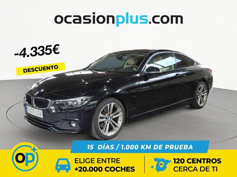Negro Usado 2020 BMW 420 Coupe | 27.450 € (Super precio) - Imagen 1/4
