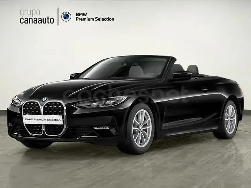 Usado BMW 420 184 CV (135 kW) 2022 Negro Descapotable