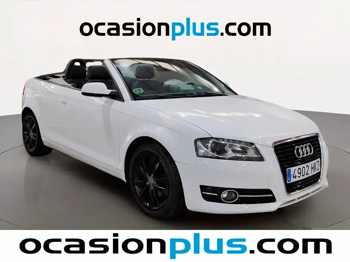 Usado Audi A3 Cabriolet Ambition 105 CV (77 kW) 2012 Blanco Descapotable