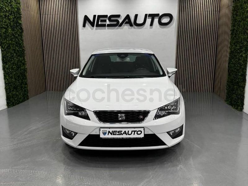 Usado Seat Leon FR 150 CV (110 kW) 2015 Blanco Berlina