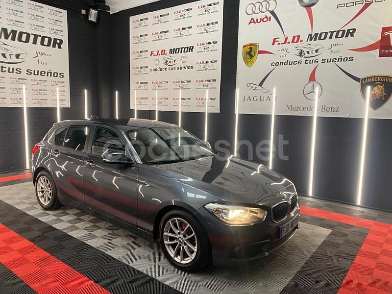 Gris / plata Usado 2015 BMW 116 Efficient Dynamics Utilitario | 11.999 € (Un poco caro) - Imagen 1/4