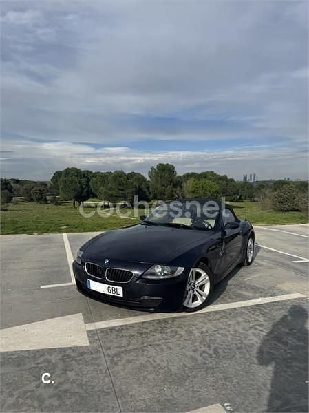 Usado BMW Z4 150 CV (110 kW) 2008 Azul Descapotable