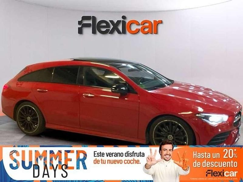 Rojo Usado 2019 Mercedes CLA200 Shooting Brake Familiar | 25.490 € (Precio justo) - Imagen 1/4