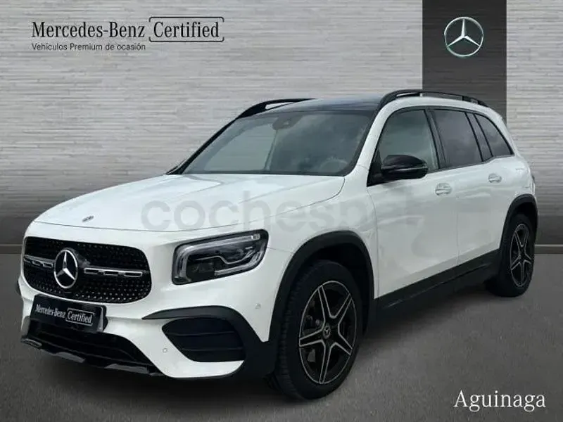Usado Mercedes GLB200 150 CV (110 kW) 2022 Blanco SUV