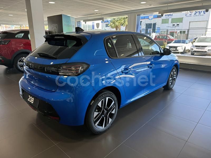Usado Peugeot 208 Allure 110 CV (80 kW) 2025 Azul Utilitario