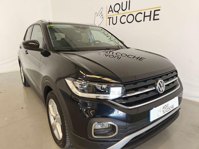 Usado VW T-Cross Sportline 150 CV (110 kW) 2020 Negro SUV