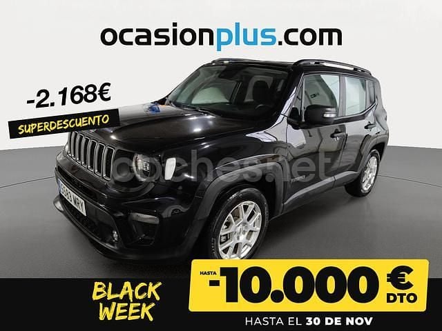 Negro Usado 2024 Jeep Renegade Altitude SUV | 23.850 € (Precio justo) - Imagen 1/4