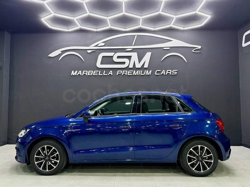 Usado Audi A1 Sportback Attraction 95 CV (69 kW) 2017 Azul Utilitario
