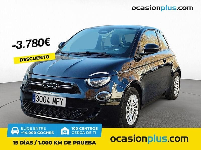 Negro Usado 2022 Fiat 500e Action Utilitario | 12.450 € (Precio justo) - Imagen 1/4