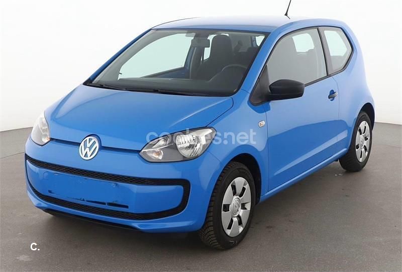 Usado VW up! high up! 60 CV (44 kW) 2015 Azul Utilitario