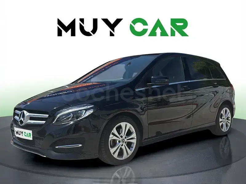 Usado Mercedes B200 156 CV (114 kW) 2017 Negro Utilitario