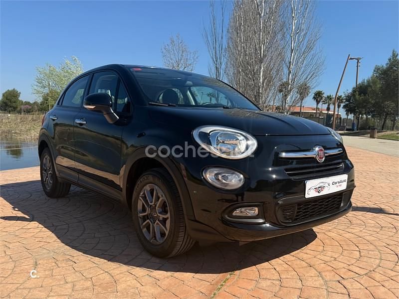 Käytetty Fiat 500X Pop Star 110 HP (80 kW) 2015 Musta Katumaasturi