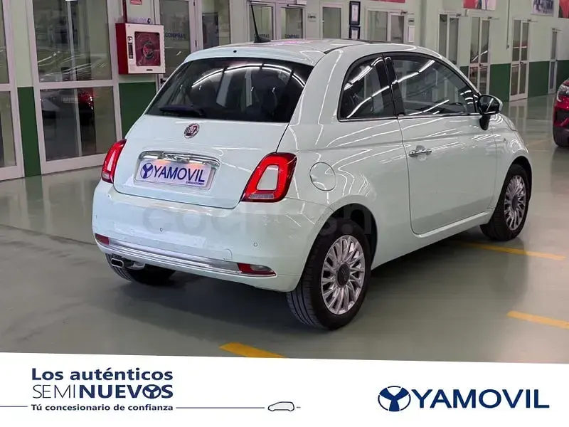 Usado Fiat 500 Lounge 69 CV (50 kW) 2019 Azul Berlina