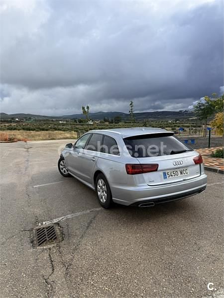 Usado Audi A6 150 CV (110 kW) 2016 Gris / plata Familiar