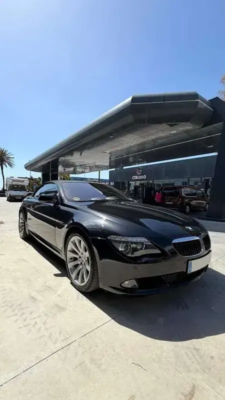Usado BMW 635 Cabriolet Comfort Edition 286 CV (210 kW) 2008 Negro Descapotable