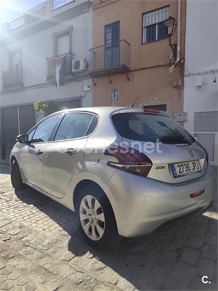 Usado Peugeot 208 Business-Line 68 CV (50 kW) 2016 Gris / plata Utilitario