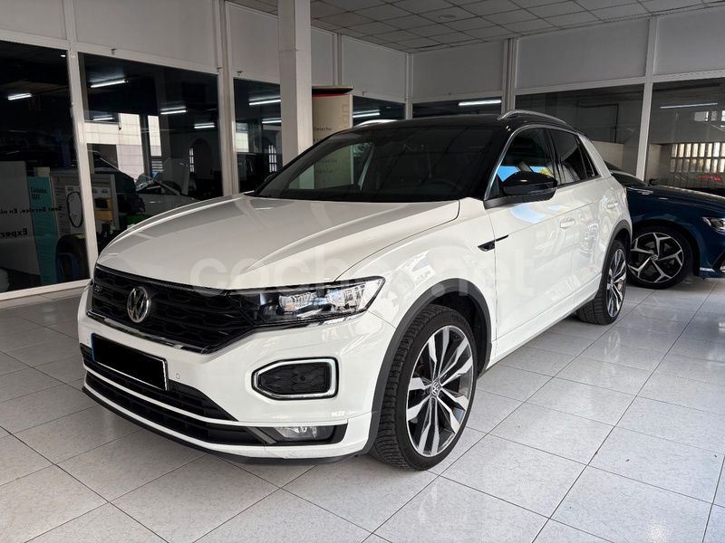 Blanco Usado 2022 VW T-Roc R-line SUV | 21.450 € (Precio justo) - Imagen 1/4