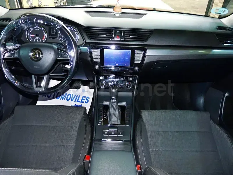 Occasion Skoda Superb SportLine 150 PK (110 kW) 2018 Zwart Sedan