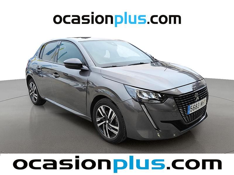 Usado Peugeot 208 Allure 100 CV (73 kW) 2023 Gris Utilitario