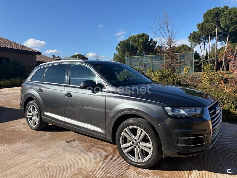 Usado Audi Q7 Sport 218 CV (160 kW) 2015 Gris / plata SUV