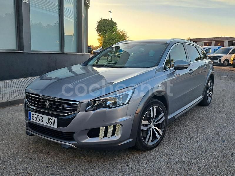 Gris / plata Usado 2016 Peugeot 508 RXH Familiar | 9990 € (Super precio) - Imagen 1/4