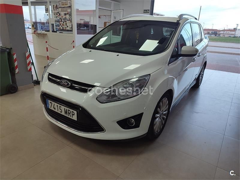 Usado Ford Grand C-Max Titanium 115 CV (84 kW) 2012 Blanco Monovolumen