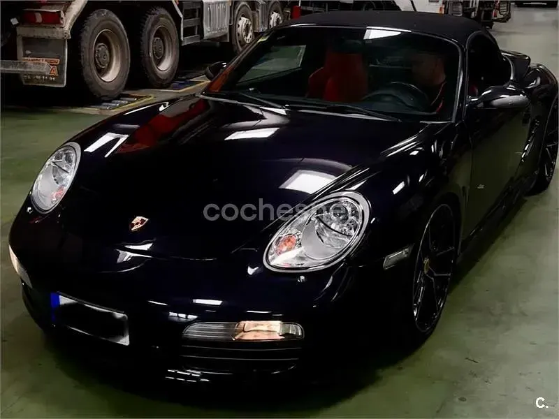 Usado Porsche Boxster S 280 CV (205 kW) 2006 Negro Descapotable