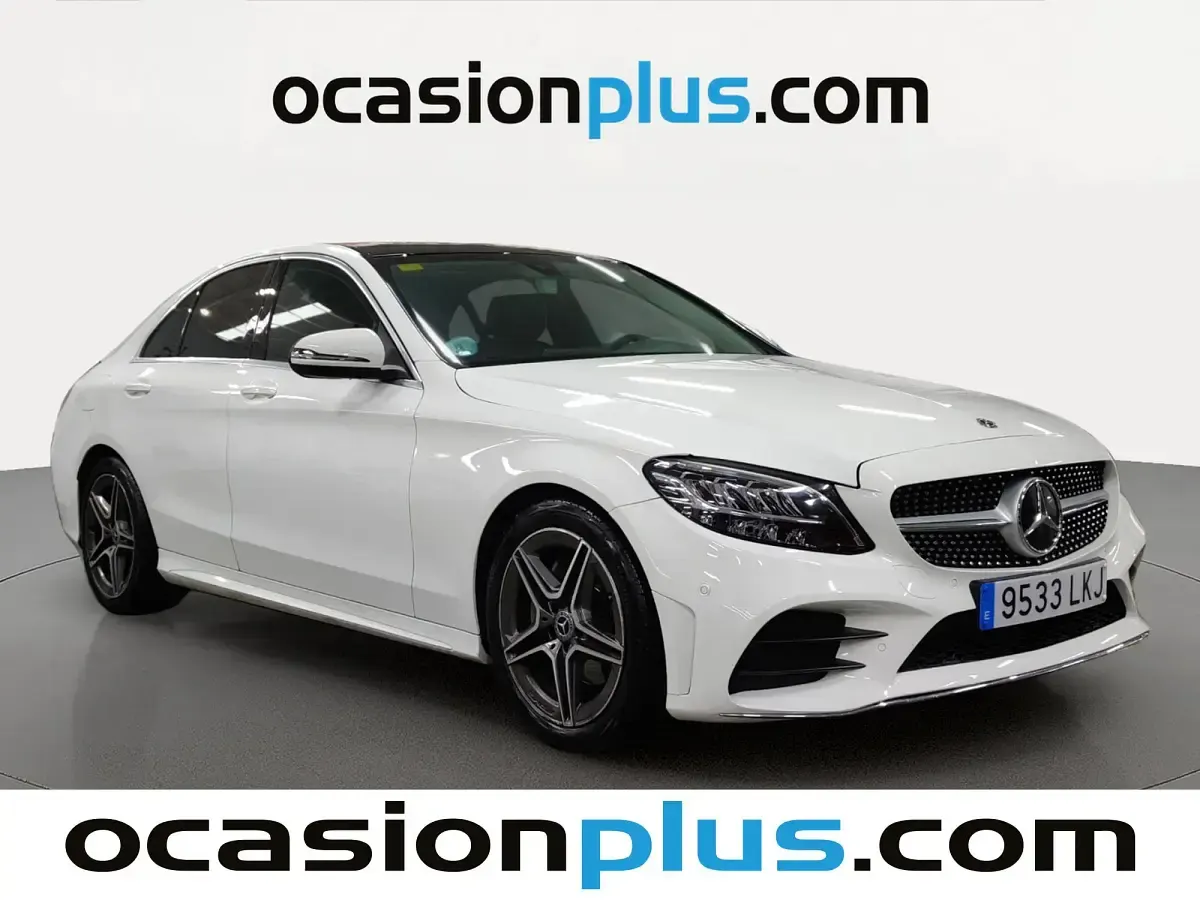 Usado Mercedes C220 AMG 194 CV (142 kW) 2020 Blanco Berlina