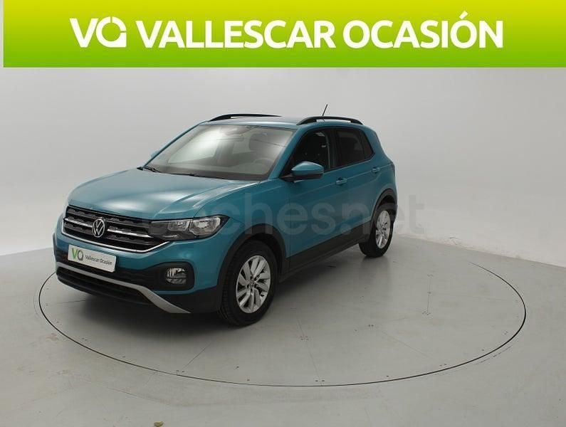 Usado VW T-Cross Advance 95 CV (69 kW) 2022 Verde SUV