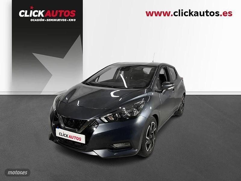 Gris Usado 2021 Nissan Micra Acenta Utilitario | 11.900 € (Precio justo) - Imagen 1/4