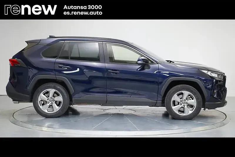 Brugt Toyota RAV4 Hybrid Luxury 218 HK (160 kW) 2021 Blå SUV