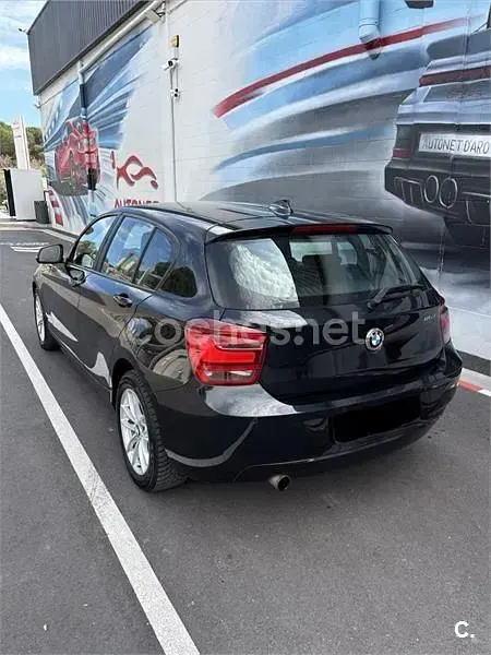 Usado BMW 116 136 CV (100 kW) 2014 Negro Utilitario