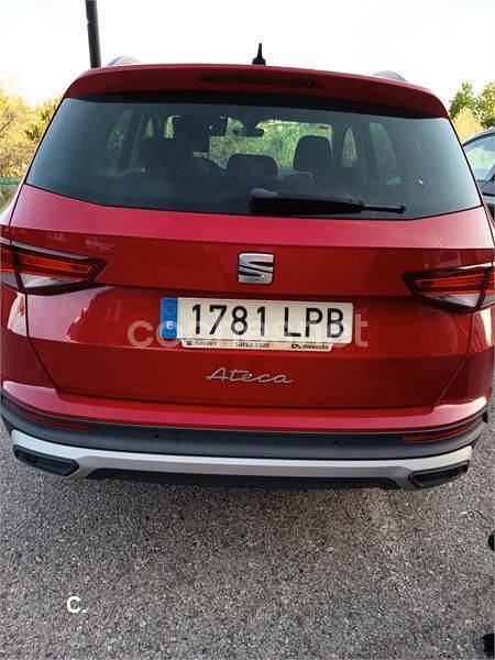 Usado Seat Ateca Style 150 CV (110 kW) 2021 Rojo SUV