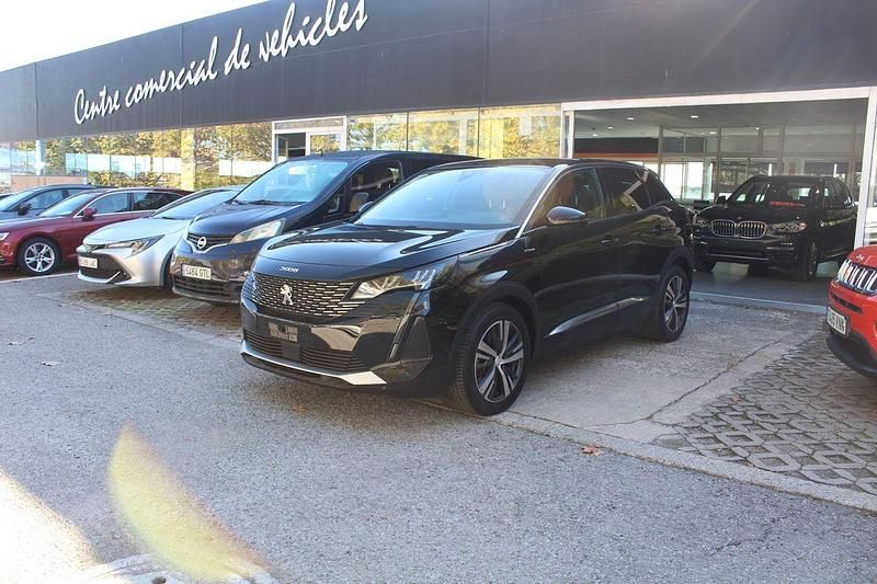 Negro Usado 2022 Peugeot 3008 Allure SUV | 18.850 € (Precio justo) - Imagen 1/4